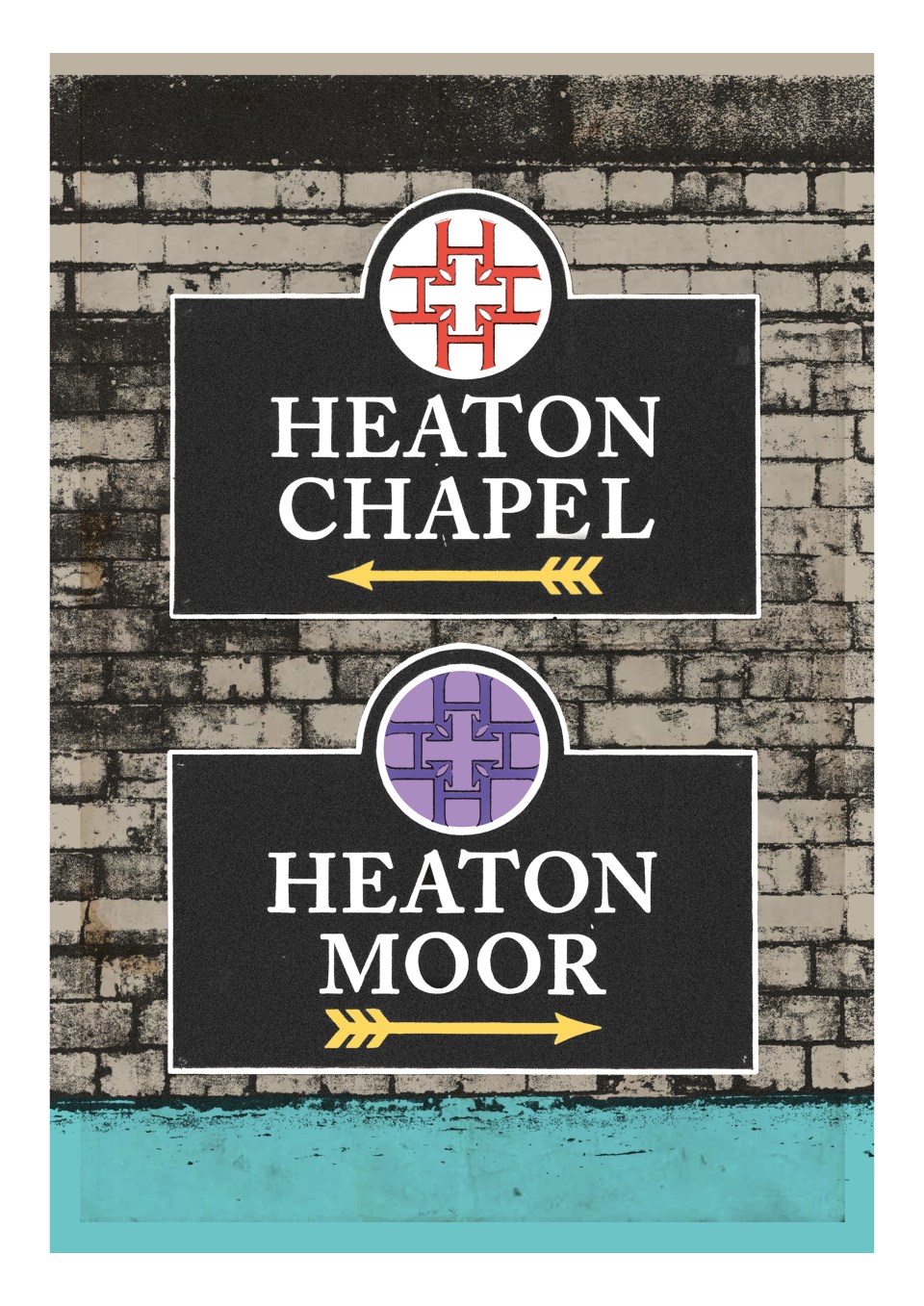 A3 PHOTO PRINTS - TRAIN TO THE HEATONS